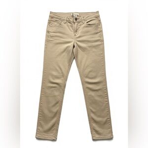 Democracy Ab Technology Skinny Pants Beige Khaki Stretch Women’s Size 10